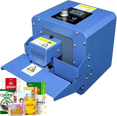 Automatic Plastic Bag Heat Sealing Machine, Continuous Band Sealer for PVC Bags Films