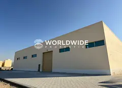 BRAND NEW Warehouse of 5,000 SQ FT for Rent | 70KW | Ajman Industrial Area 1