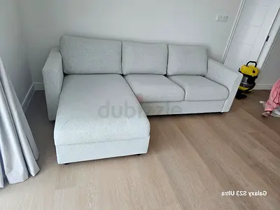 Vimle gunnared beige 3 seater sofa