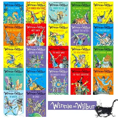 Winnie and Wilbur Collection 22 books with gift box