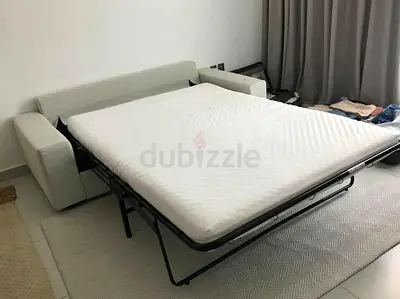 Gunnared beige VIMLE 2-seat sofa-bed