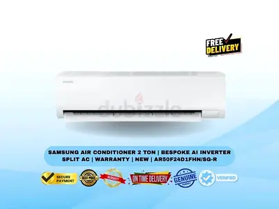 Samsung Air Conditioner 2 Ton | Bespoke AI Inverter Split AC | Warranty | New | AR50F24D1FHN/SG-R