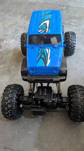 Blue Remote Control Jeep