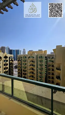 📌 للإيجار السنوي – شقة غرفتين وصالة | بلكونة | طابق عالي | أبراج الراشدية – عجمان | عائلات فقط