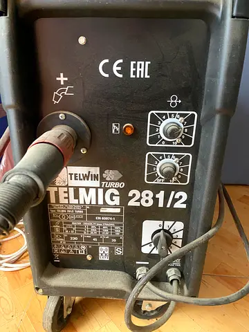 Telwin Telmig 281/2 mig welder 220v used