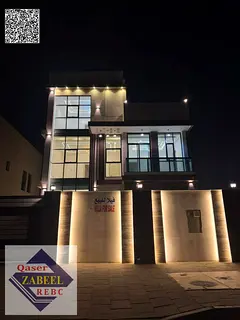 Luxury villa for sale in Ajman – Al Bahia area | Corner location on two streets