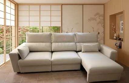 Luxury style Sofa Bed with spacious three