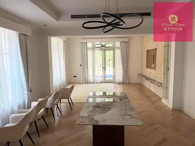 Upgraded Villa for rent in Whispering Pines Jumeirah Golf Estate