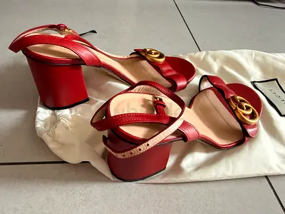 Gucci high heel sandals