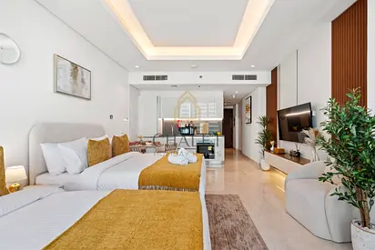 Luxurious New Studio! 2 Double Beds! Sleek Design & High-End Amenities in Dubai Downtown