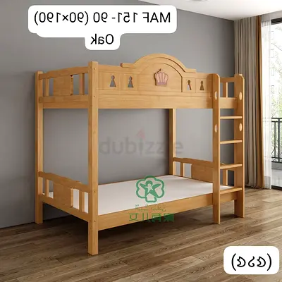 Brand new solid wood kids bunk Bed With Good Quality Mattress For Sale