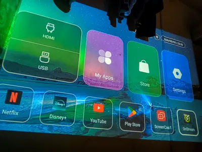 LED Smart Projector