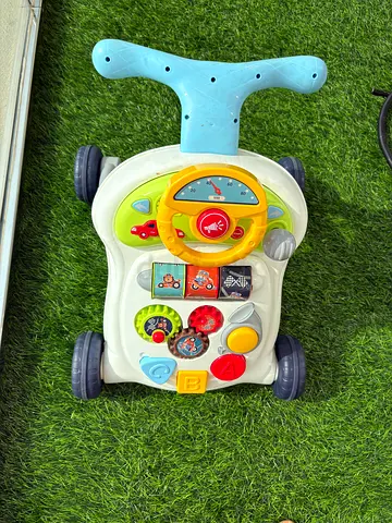 Interactive Baby Walker with Music and Learning Features