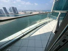 3-bedroom apartment for rent in Al Khan, free AC, parking, gym &amp; pool, 2 balconies, master maid