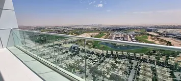 GOLF VIEW| GLASS BALCONY| WELL MAINTAINED 2BR| EQUIPPED KITCHEN|