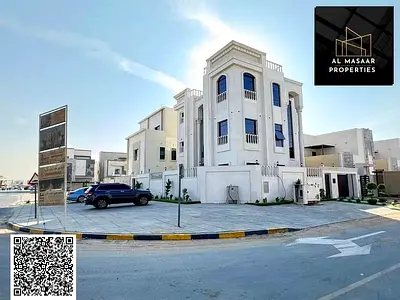 The most luxurious villa in Ajman right now! A golden opportunity to own a luxurious "corner" villa