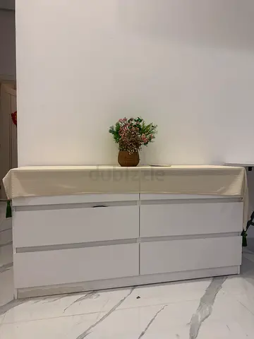 Stylish White Storage Cabinet