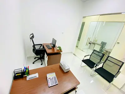 Your Perfect Workspace| Fully furnished office with natural light