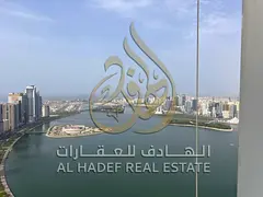 A spacious 3-bedroom apartment with a living room available for rent in Al Majaz 3,
