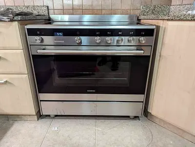 Electric ceramic cooking range 90cm