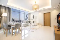 Stylish 2BR with Skyline views | Short-term Lease in Business Bay | Price negotiable
