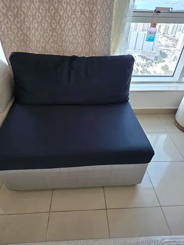 Single seat sofa and side couch