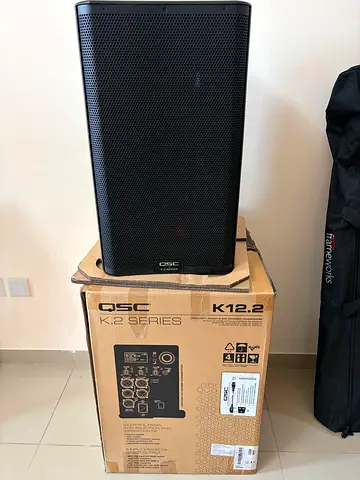 QSC K12.2 (Speakers-2 ) with Speaker stand 2000W for Sale