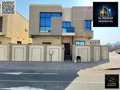 Villa for sale in a location near the mosque, including air conditioning, electricity, and water - v