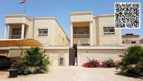 Residential/Commercial Villa in Al Muwaihat 2, Ajman Opposite the Mosque Five Bedrooms, Living Room, and Majlis 10 Years Old Price: AED 2,050,000
