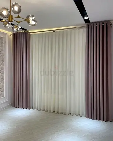 Elegant Dual Tone Curtains