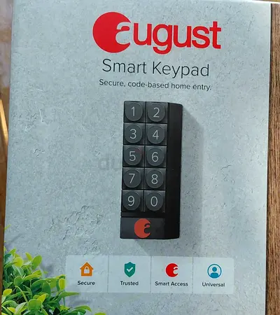 August Smart Keypad - Dark Gray (New in Box) - Keyless Entry
