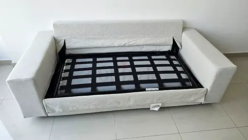 IKEA vimle wide arm sofa bed with mattress