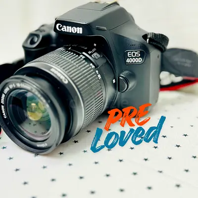 Canon EOS 4000D DSLR Camera Wi-Fi