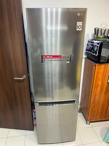 LG Refrigerator bottom freezer fridge  Linear Cooling freestanding