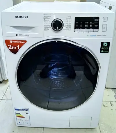 Samsung 2025 2in1 7kg Washer/5kg Dryer Front Door Washing Machine For Sale!!!With Delivery Free!!!