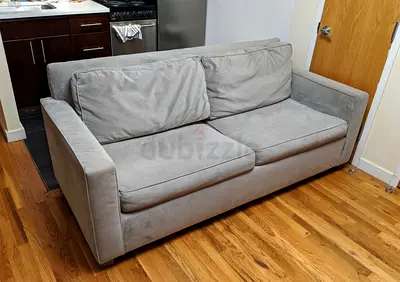 West elm sofa bed and mattress