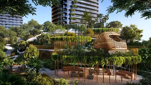contemporary luxury 3 Bedroom+Maid |the Forest District | High End Layout