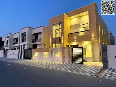 Beautiful villa for sale in Al Yasmeen on a 3,014 sqft land plot, consisting of two floors with a practical layout and spacious areas, ideal for famil