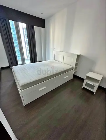 IKEA brimness double size 140×200cm bed frame with headboard+ 4 big storage drawers + IKEA mattress