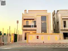 Enjoy luxury in a modern 5-bedroom villa with a rooftop terrace, including registration fees, electr
