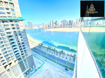 Spacious 2 Bhk Seaview prime location with wardrobe gym, swimming pool, Just in 59K