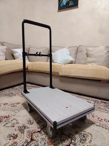 Heavy Duty Stainless Steel Platform Trolley – Brand New
