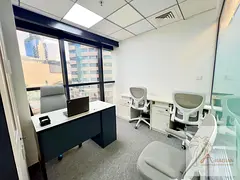 Corporate Offices with Elegant Reception &amp; Lounge Area | Near METRO- BURJUMAN Station | Prime Lo