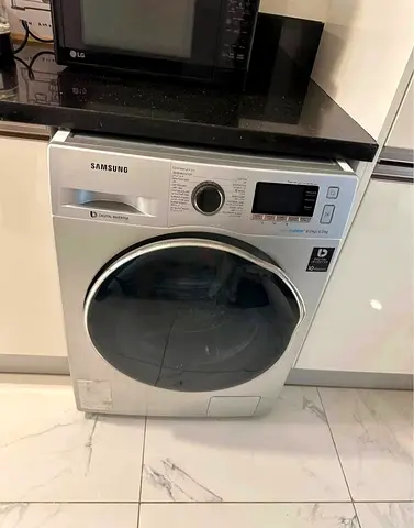 Free delivery Samsung ecobubble 8 kg Washer 6 kg Dryer Combo - Efficient and Space-saving