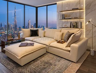 Comfortable Wing Style Sofa Set