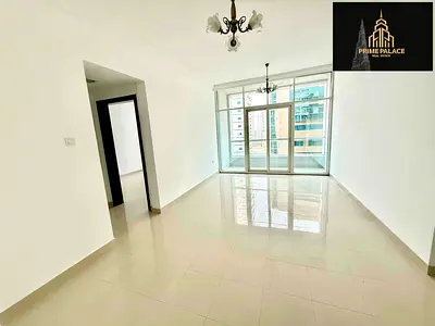 Luxurious one bedroom huge size hall with Gym/Pool /kids play Area with balcony wardrobe opne view.