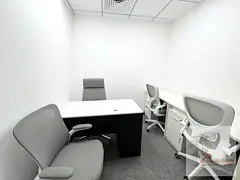 Corporate Offices with Elegant Reception &amp; Lounge Area | Near METRO- BURJUMAN Station | Prime Lo
