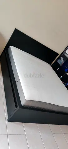 Ikea Queen size bed with mattress available in perfect (Same like New)