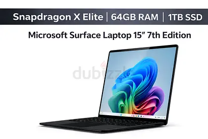 Microsoft Surface Laptop 7 | Snapdragon X Elite | 64GB RAM | 1TB SSD | 15” Copilot+ PC