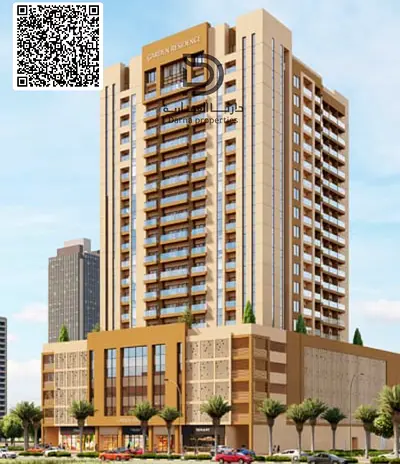 Garden Residence – Emirates City A stylish 1-bedroom apartment with a cozy living room, offering co